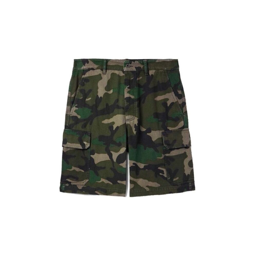 Valentino Bicolor Cotton Cargo Men's Shorts